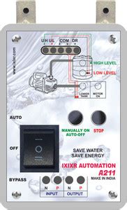 IXIXR AUTOMATION FULLY AUTOMATIC WATER LEVEL CONTROLLER WITH DRY RUN ...
