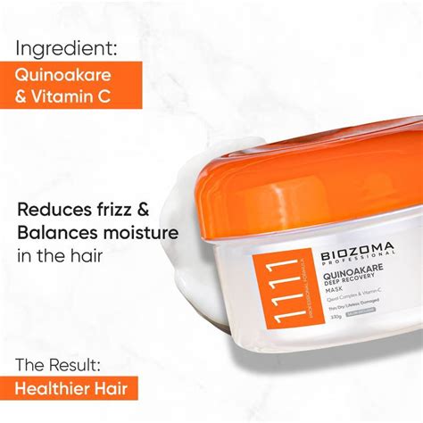 Buy BIOZOMA Quinoakare Deep Recovery Hair Mask Online