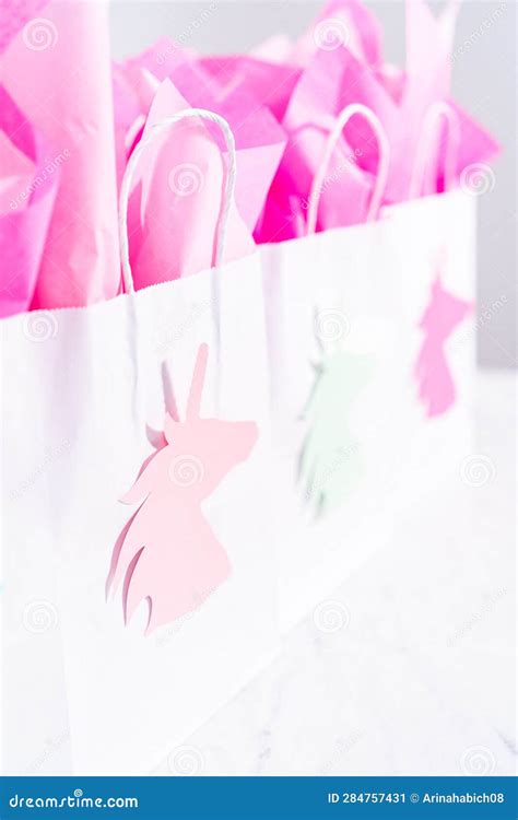 Unicorn Birthday Party Favors Stock Image - Image of creativity ...