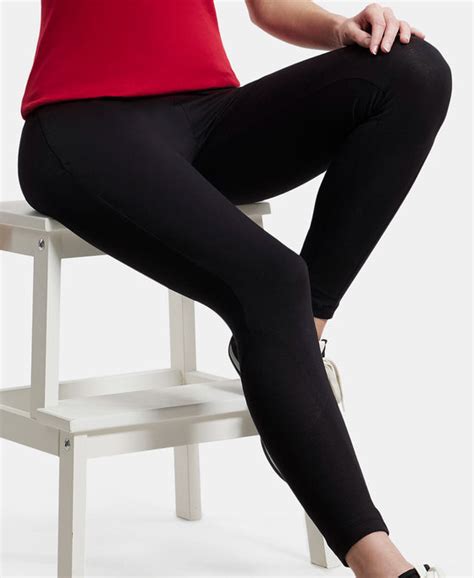 Buy Super Combed Cotton Elastane Yoga Pants with Side Zipper Pocket ...