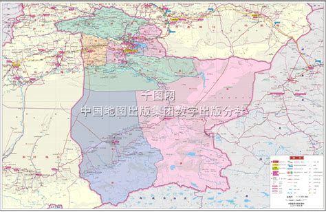 巴音郭楞蒙古自治州高清地形地图