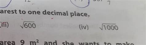 Estimate the value of the following to the nearest to one decimal ...