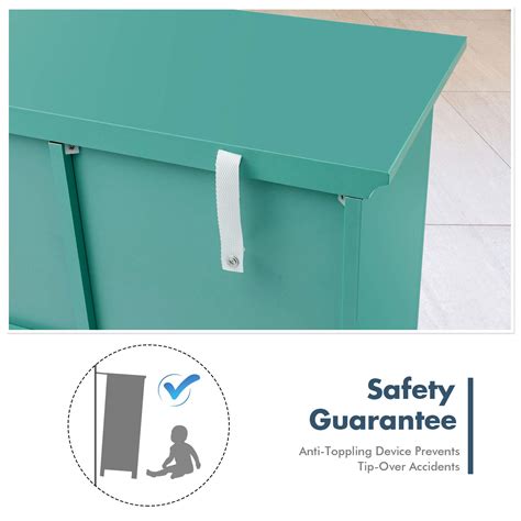 Giantex Buffet Sideboard, Wood Storage Cabinet, Console Table with 4 ...