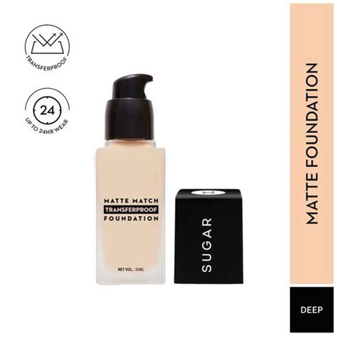 SUGAR Matte Match Transferproof Foundation - 48 Irish...