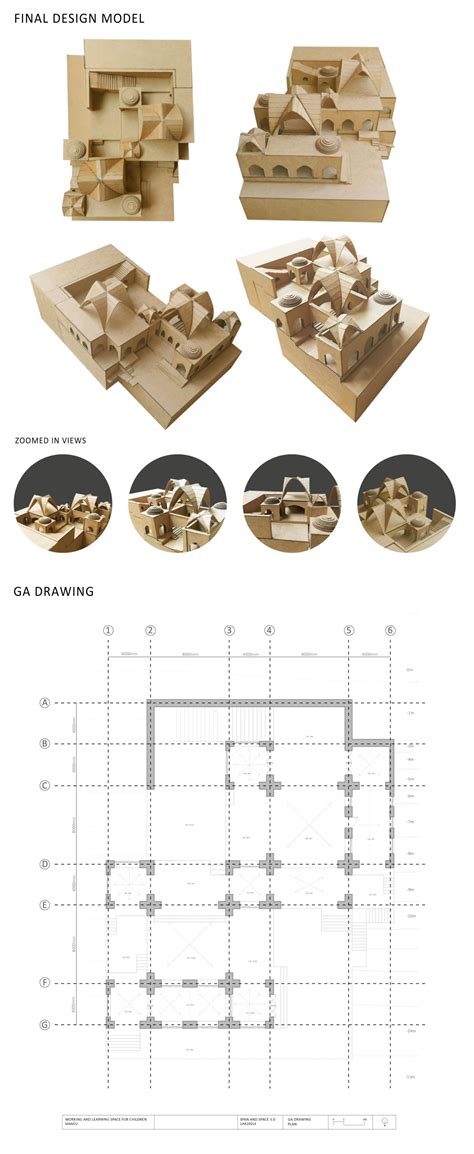 A Working and Learning Space for Children in Mandu | CEPT - Portfolio