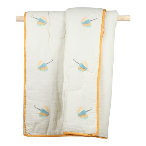 ELEPHANT WITH UMBRELLA QUILT – ITSYBOO