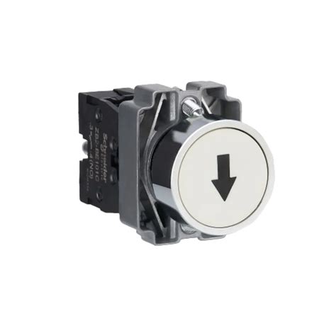Buy Schneider Electric XB2BA3341C 22 Mm White Push Button Online at ...