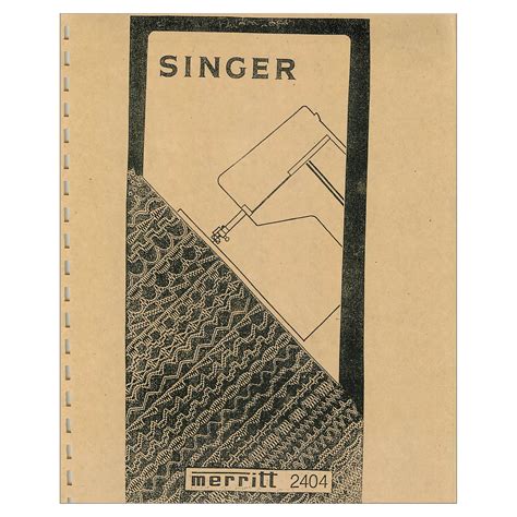 Image result for Singer Sewing Machine Operating Manuals 2404