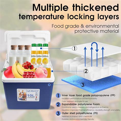 LifeBROS 11Qt 19Qt Insulated Portable Cooler Leak-Proof Ice India | Ubuy