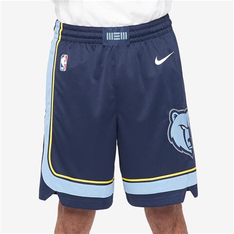 Nike NBA Memphis Grizzlies Icon Edition Swingman Shorts - College Navy ...