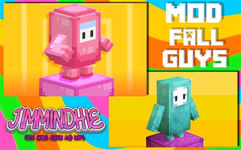 Image result for Fall Guys Mod Minecraft