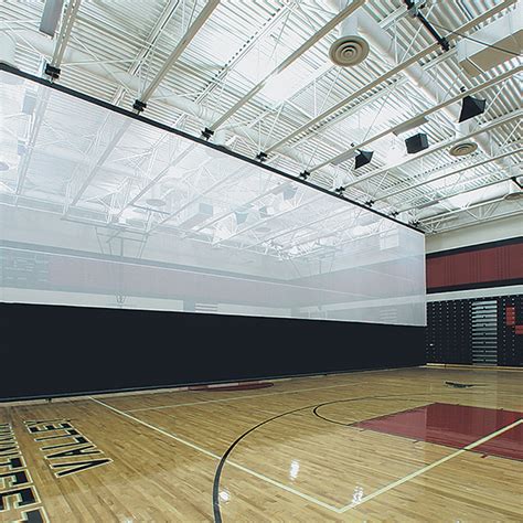 Top-Roll Gym Divider Curtains :: Draper, Inc.