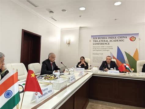 XIX Russia-India-China Trilateral Academic Conference - Gateway House
