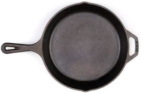 Buy Rock Tawa Induction Base Cast Iron Tawa, 10.5 Inches, Black, 1 ...