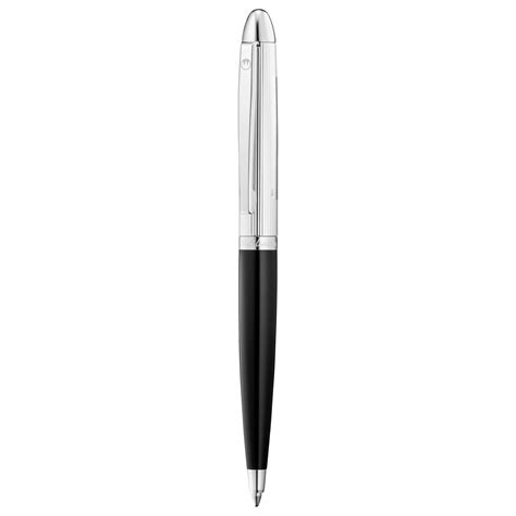 Waldmann Pocket Black/Silver CT Ballpoint Pen 0083