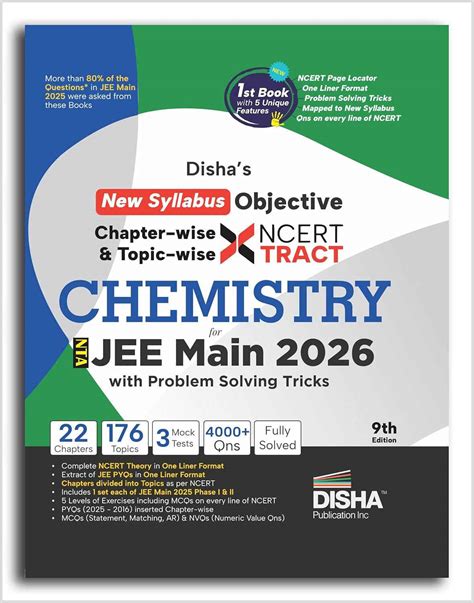 Disha's New Syllabus Objective NCERT Xtract Chemistry with Problem Sol ...