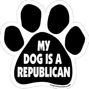 Imagine This Paw Car Magnet, My Dog is a Republican, 5-1/2-Inch by 5-1/ ...