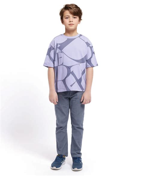 Buy Kyle - Pastel Purple Cotton Graphic Print T-Shirt| Rare Ones