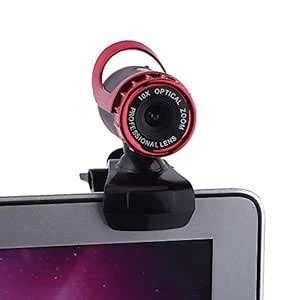 ADIUM HD Webcam 12M Pixels, Clip-on Computer Cameras with Microphone ...