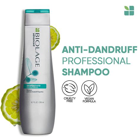 Buy Biolage Scalppure Professional Anti-Dandruff Shampoo, Removes ...
