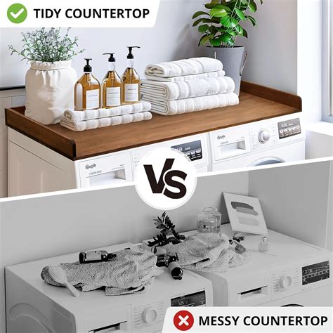 Gashell Washer Dryer Countertop, 27.5 x 54 Bamboo Washer India | Ubuy