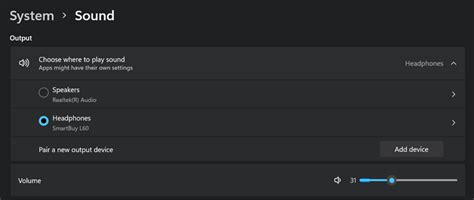 Image result for Sound Output Settings