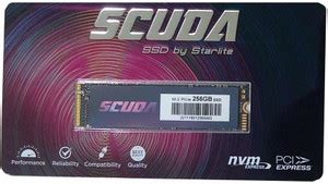 scuda 256GB NVMe PCIe M.2 SSD , 256 GB Desktop, Laptop Black PCIe NVMe ...