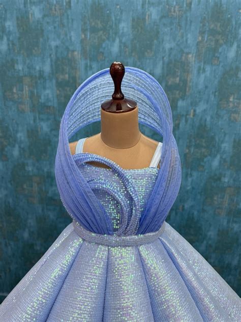 Winter Moon Lavender Sparkle Princess Ball Gown