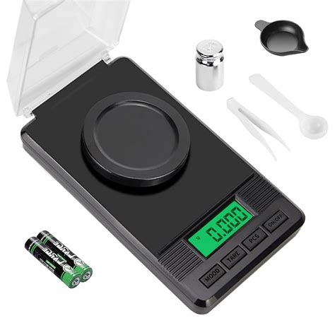 Buy BDSCALES 0.001g x 50g Digital Milligram Pocket Scale, Electronic ...