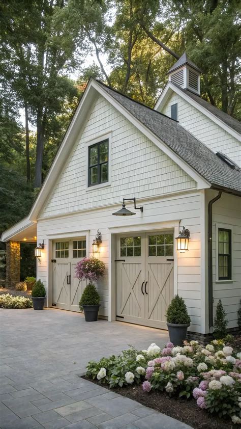 19 Farmhouse Garage Door Ideas That Steal the Show | Modern farmhouse ...
