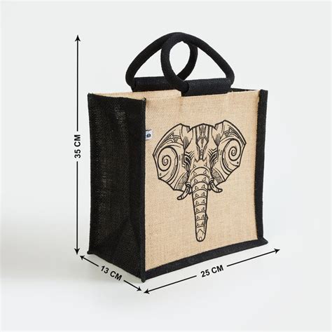 Buy Livia Jute Lunch Bag from Home Centre at just INR 299.0