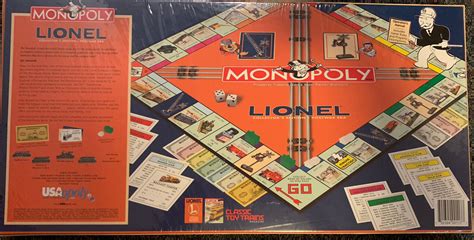 Lionel Train Monopoly Board Game Parker Bros | Ubuy India