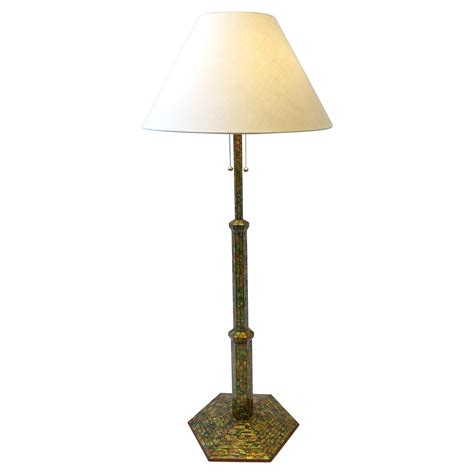 French Capiz Oyster Shell Floor Lamp at 1stDibs | oyster shell lamps ...