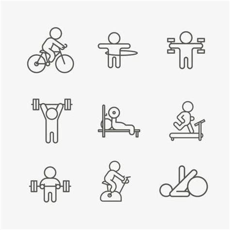 Exercise简笔画 的图像结果