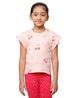 Buy Peach Tops & Tunics for Girls by DeMoza Online | Ajio.com
