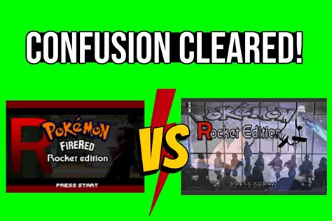 Pokemon FireRed Rocket Edition vs Pokemon Team Rocket Edition: Key ...
