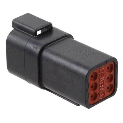 DT04-6P-CE02 TE Connectivity Deutsch Connectors | Connectors ...