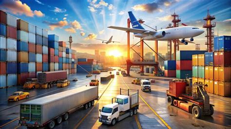 A plane is flying over a cargo ship and cars are on the runway ...