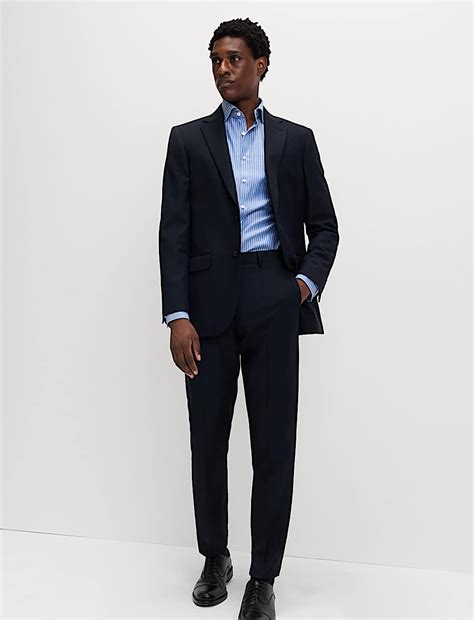 Buy Slim Fit Pure Cotton Striped Shirt at Marks & Spencer