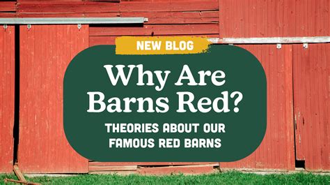 Why Are Barns Red? - Lancaster Farmland Trust