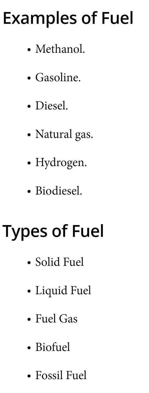 write about different kinds of fuels by as? - Brainly.in