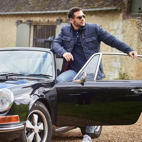 Men's Quilted Jacket | 24H Le Mans Store Colour NAVY Size S