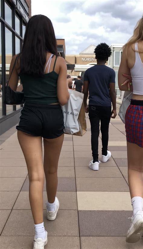First post! One of my favorites. Sexy College girl out shopping in ...