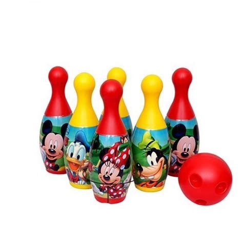 Itoys Bowling Pins Toy Set Fun Bowling Game for Kids Featuring Iconic ...