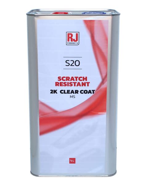2K Clear Coat KIT Automotive Refinish Quality LACQUER S20 SCRATCH ...
