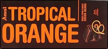 Amul Chocolate - Tropical Orange, 150g Bar - Price History