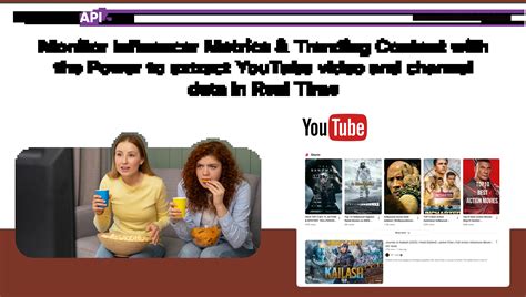 extract YouTube video and channel data in Real Time