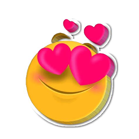 Cute love emoji 12986904 PNG
