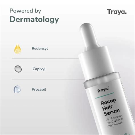 Recap Serum for Better Scalp Health | Contains Redensyl, Procapil, and ...