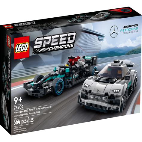 LEGO 76909 Speed Champions Mercedes-AMG F1 W12 E Performance & Mercede ...